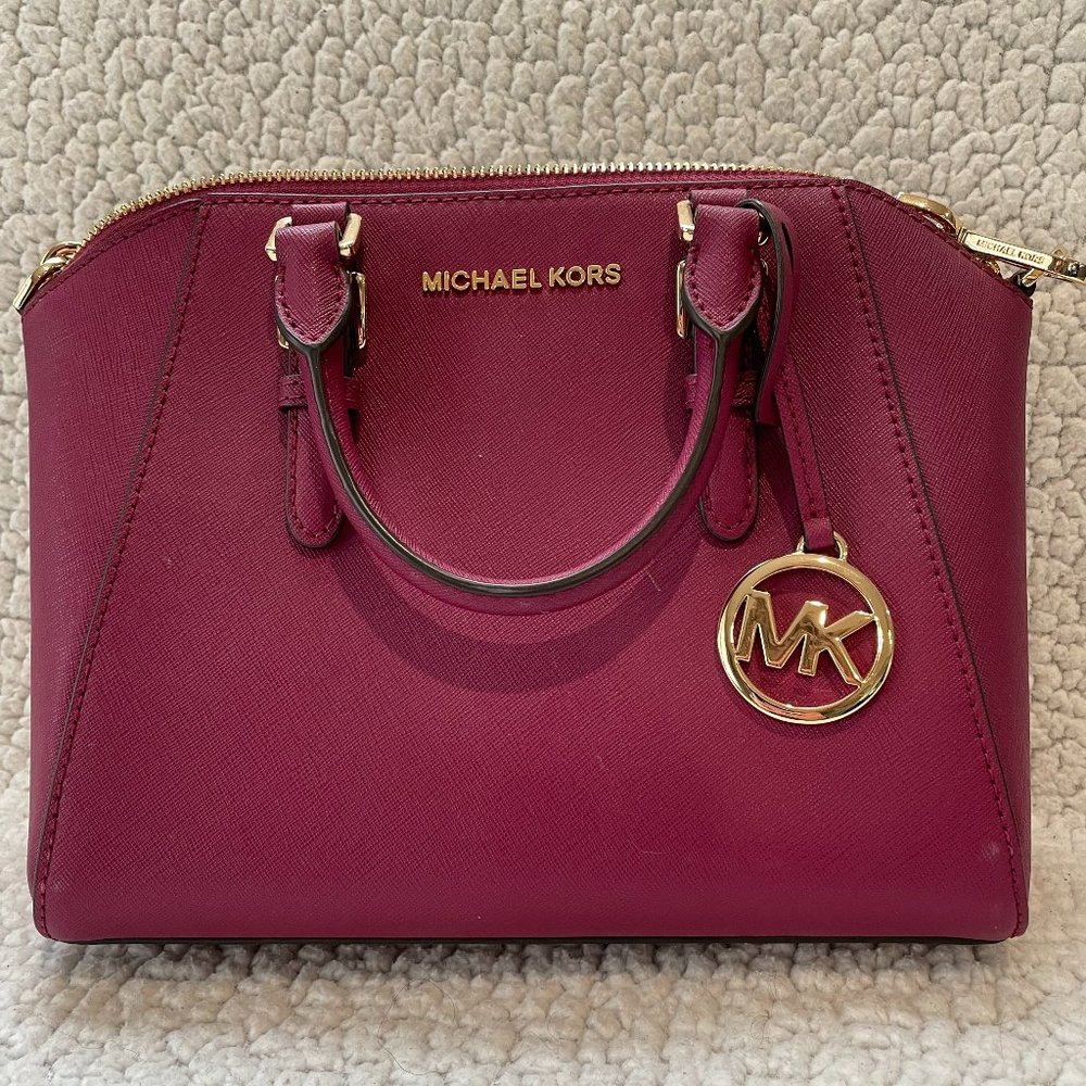 Purple Michael Kors Handbag